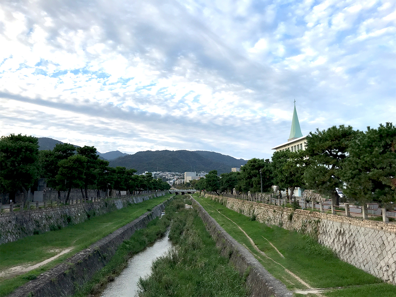 芦屋川の写真